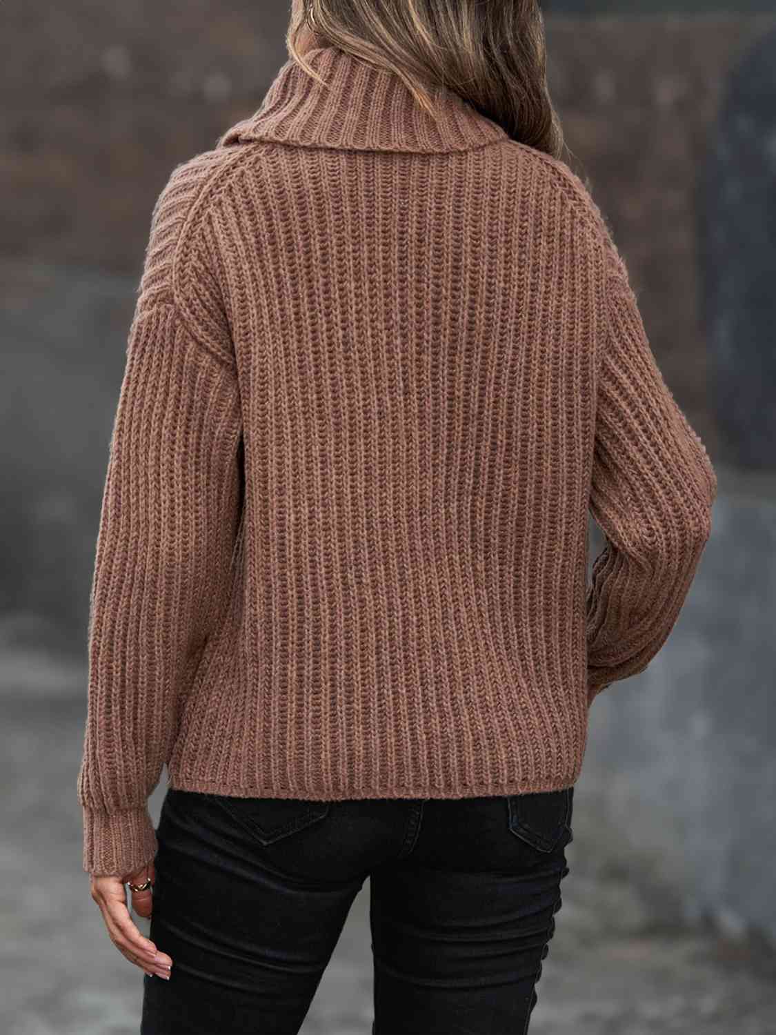 Vesna Ribbed Knit Sweater Knit Sweater 2