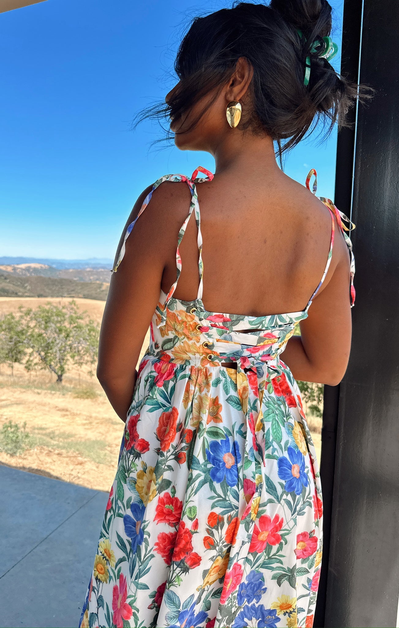 Juliet Taffeta Maxi Dress 4
