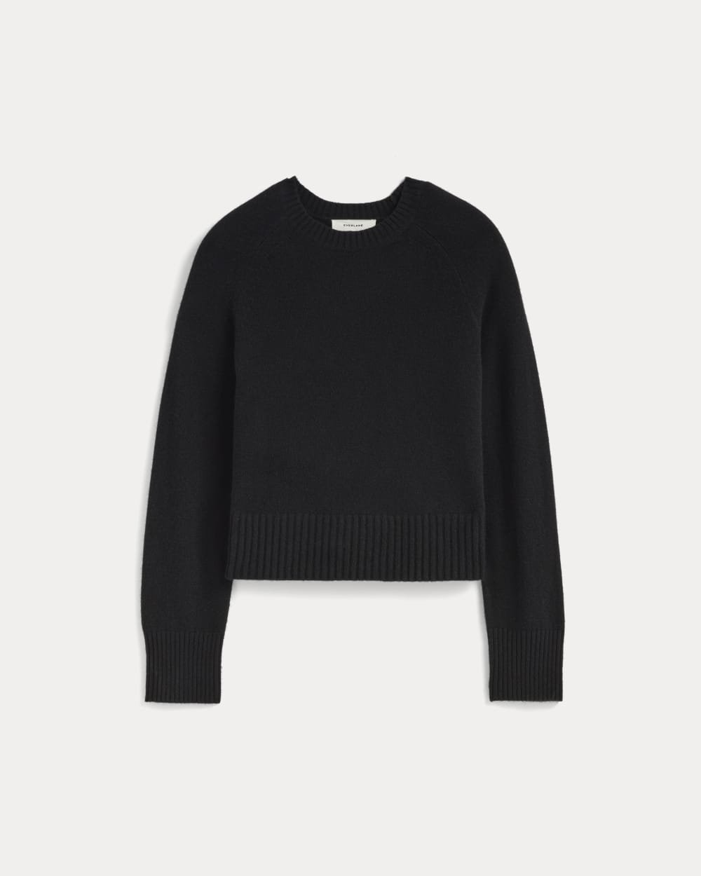 Margot Knit Sweater in Black Cashmere | Black 2