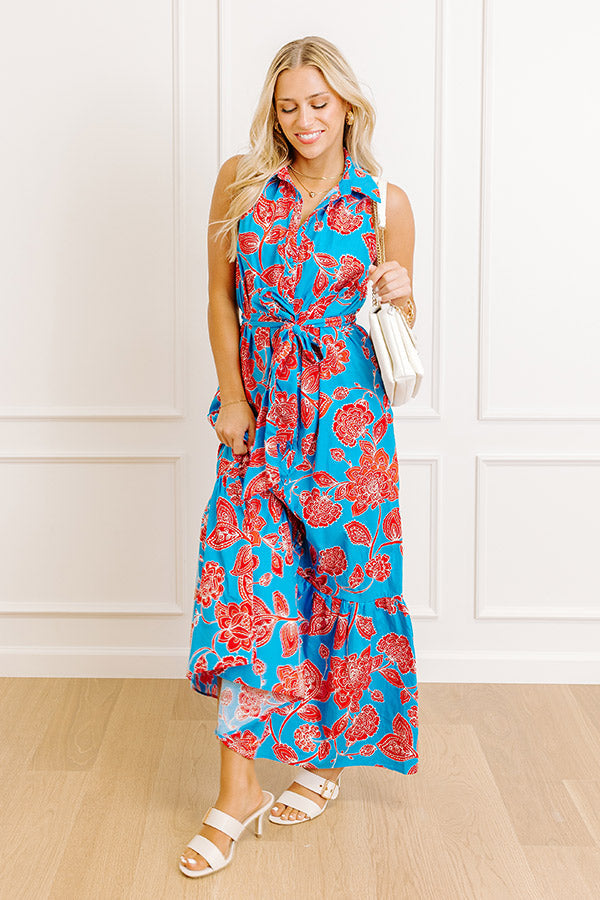 Marina Floral Maxi Dress