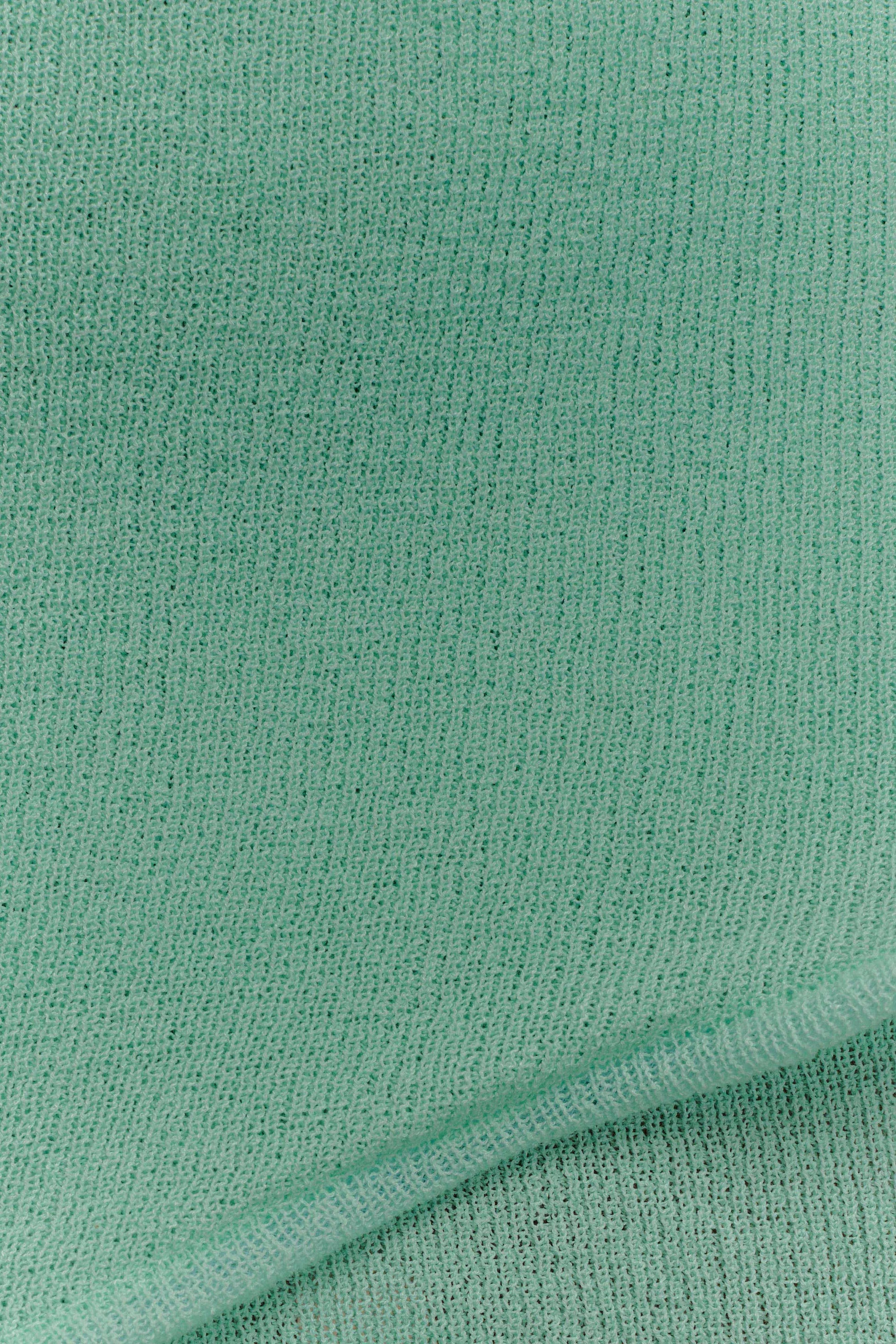 Caprice Halter Knit Mini Dress Lagoon 5