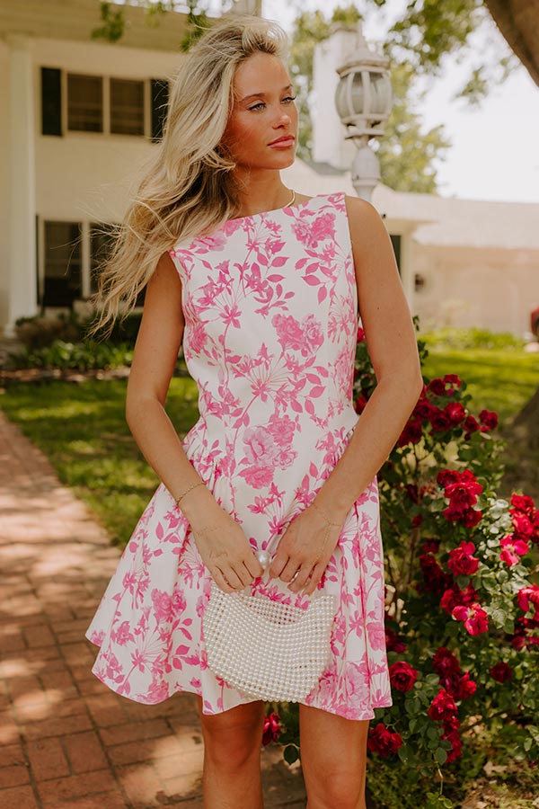 Primrose Floral Mini Dress pink 2