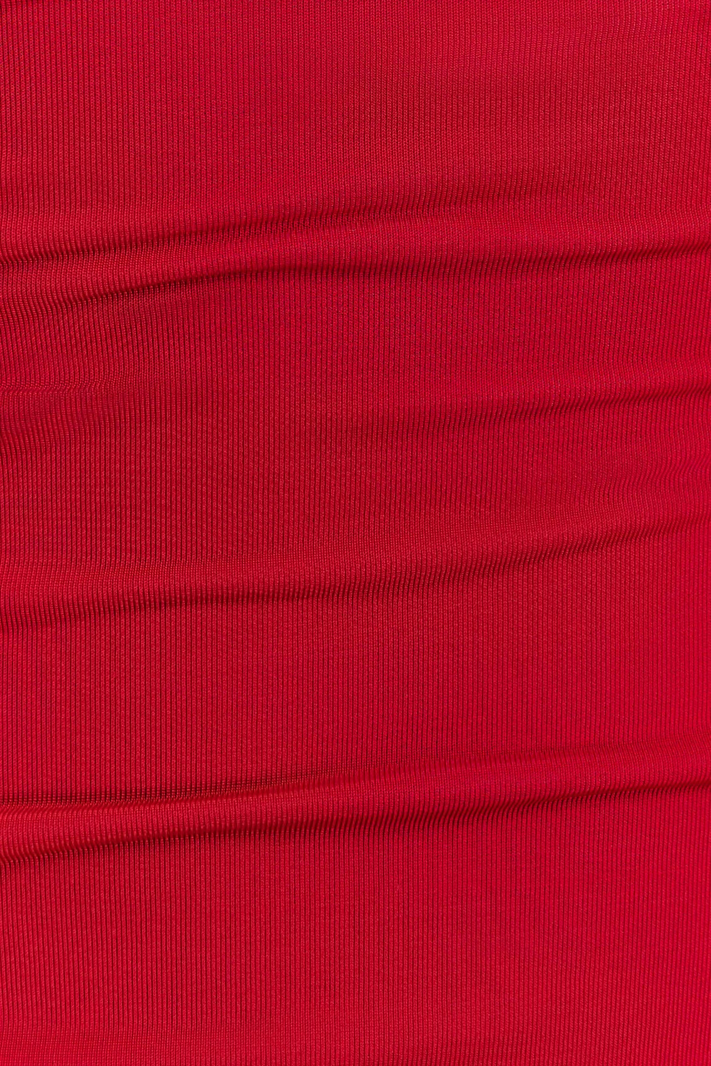 Mattea Slinky Mesh Mini Dress with Scarf Red 6
