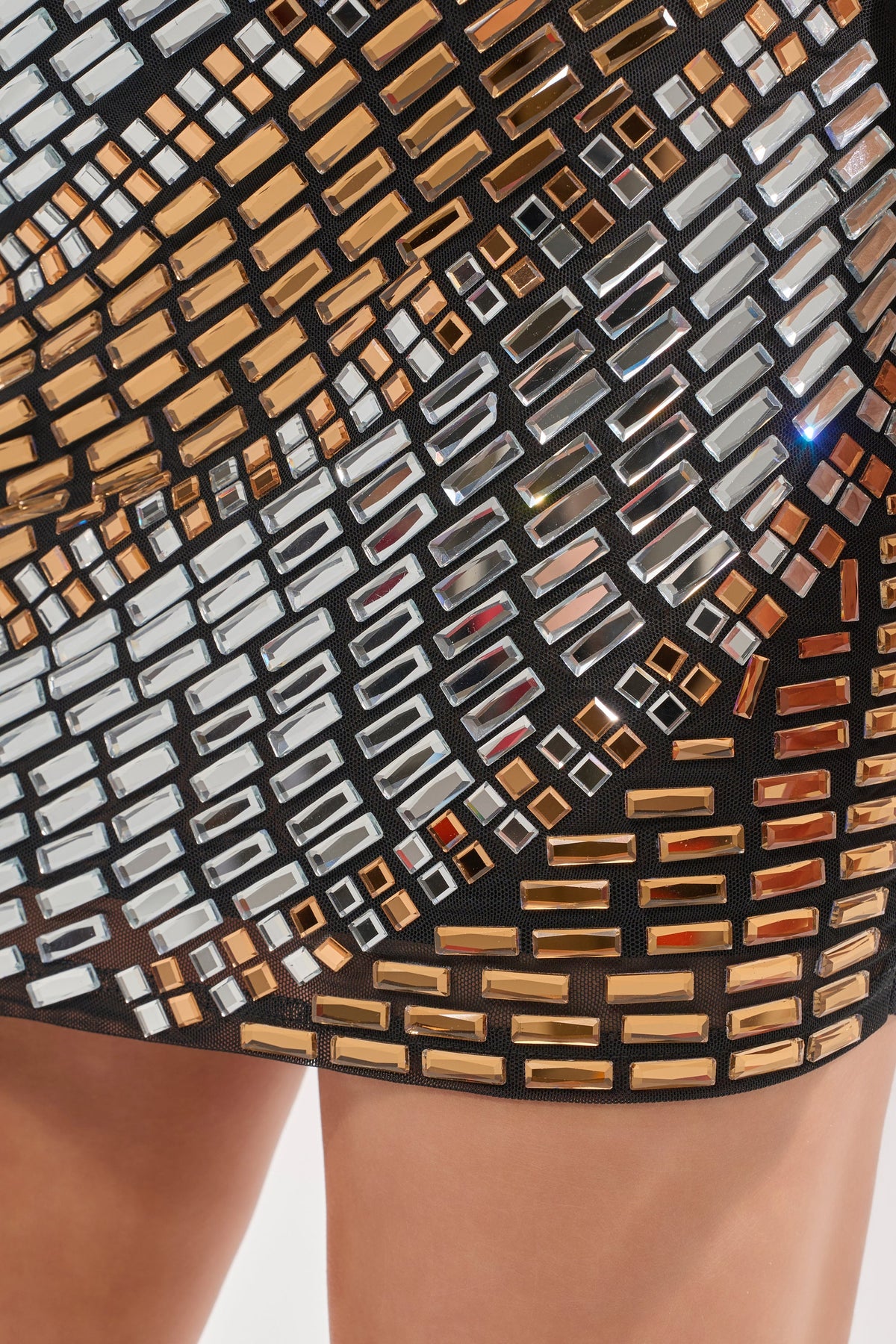 Aurora Sequin Mini Dress Multi 10