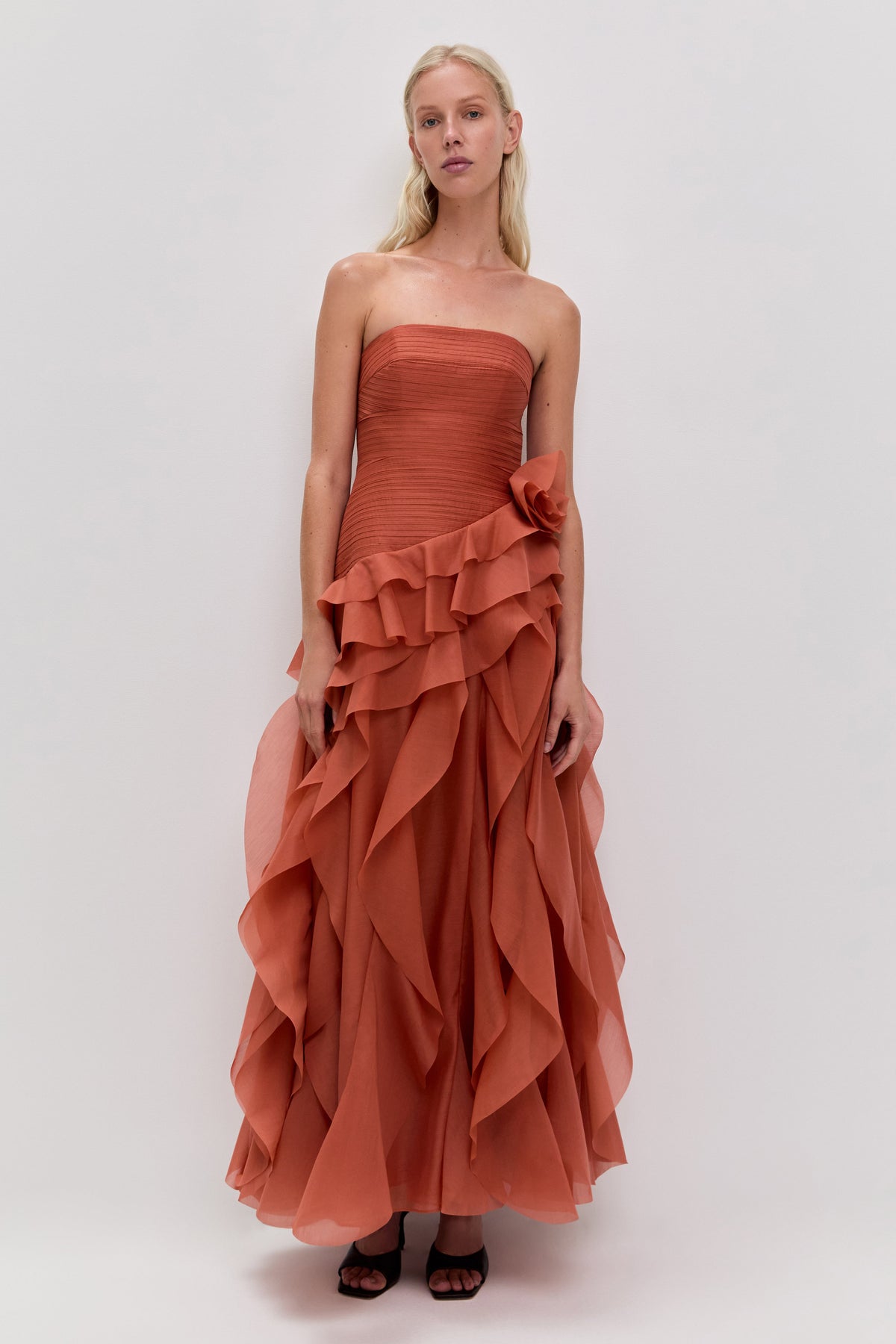 Isabella Canyon Maxi Dress CORAL CLAY 1