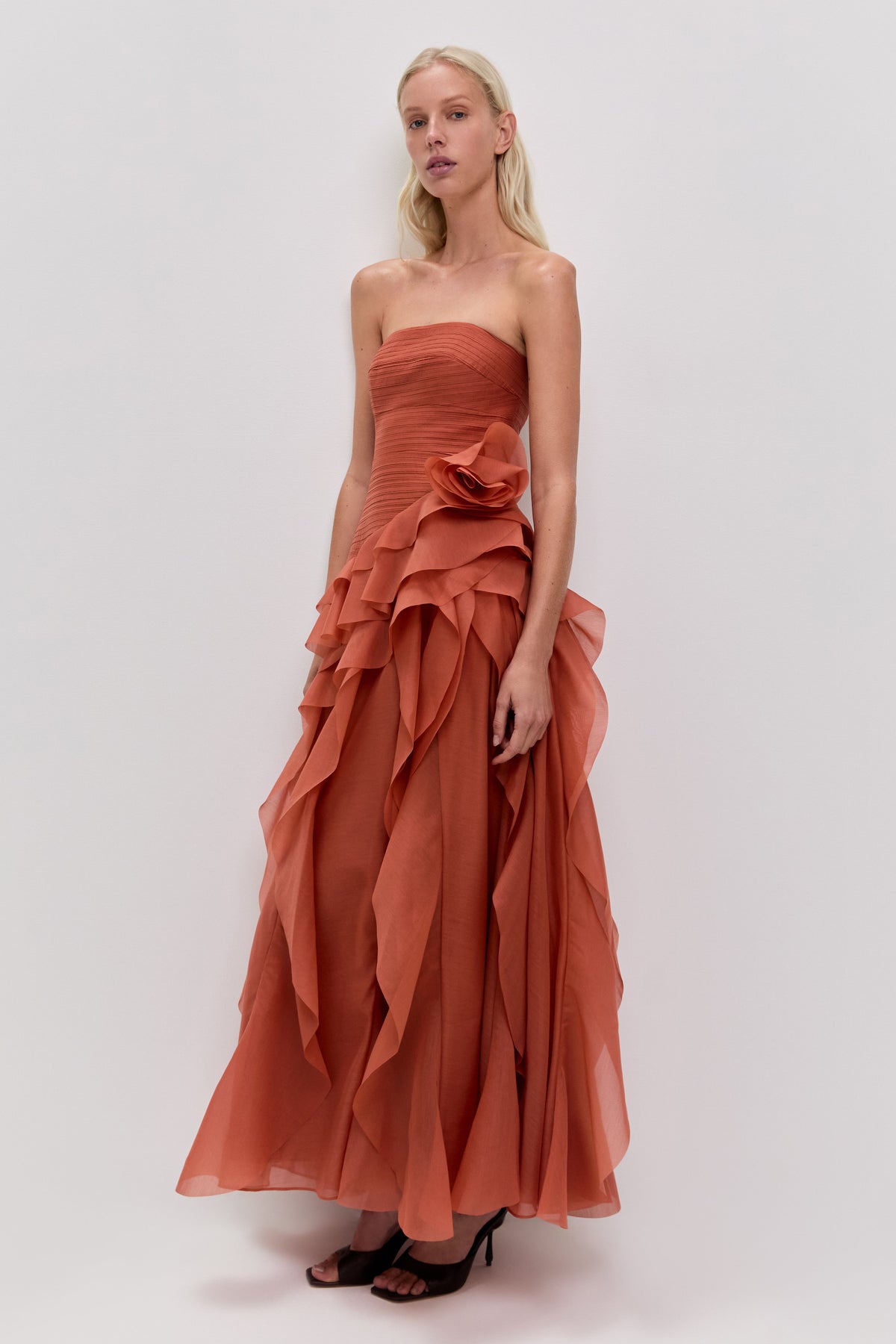 Isabella Canyon Maxi Dress CORAL CLAY 3