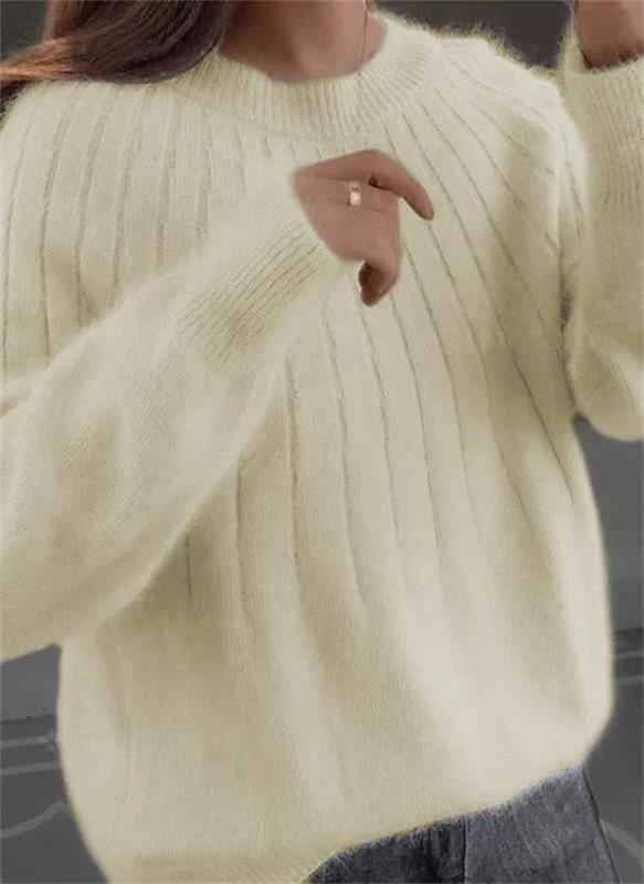 Margot Cashmere Knit Sweater Rose 6