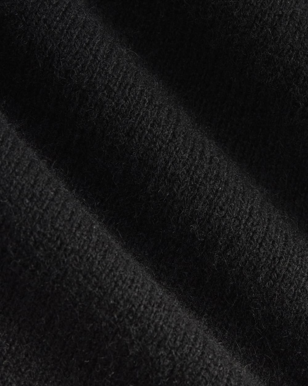 Margot Knit Sweater in Black Cashmere | Black 9