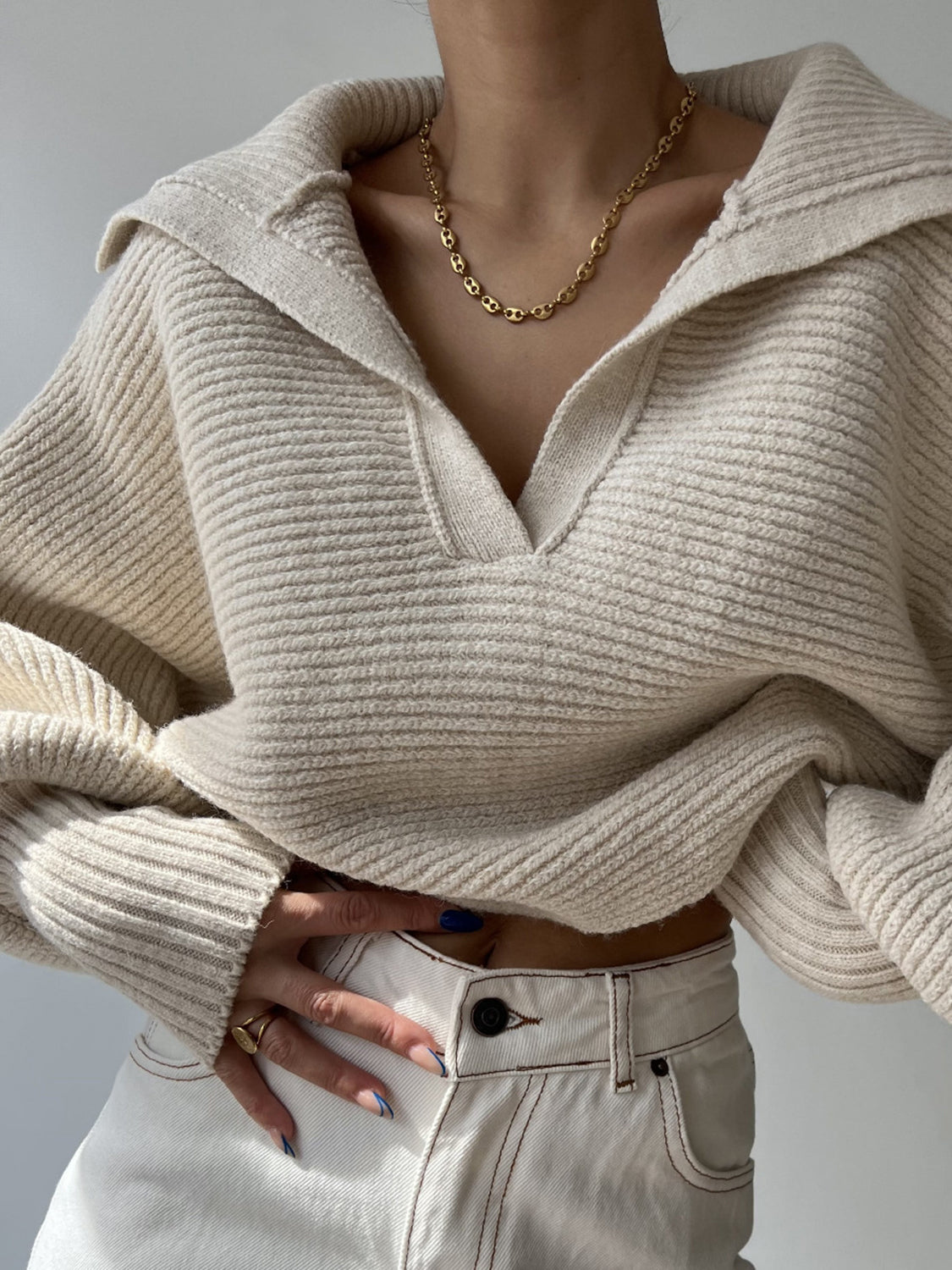 Margot Knit Sweater Dress Mocha 5