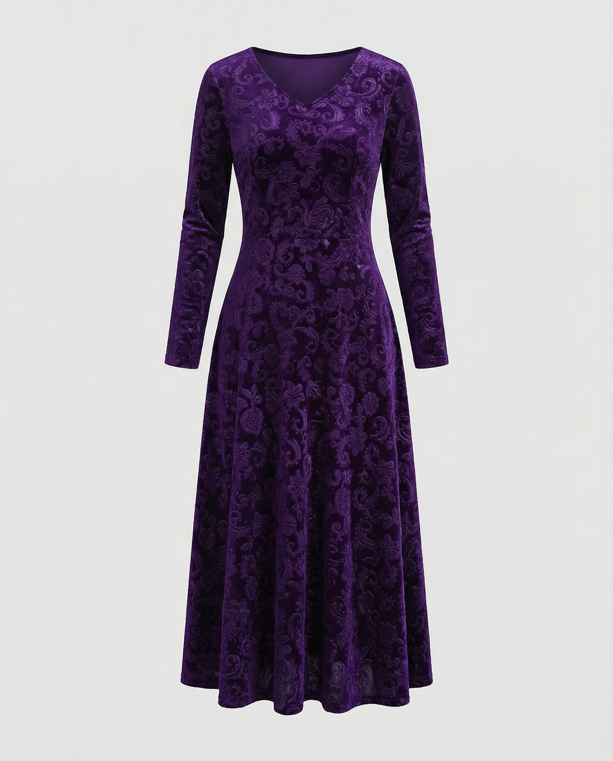 Isabelle A-Line Midi Dress Multi 6