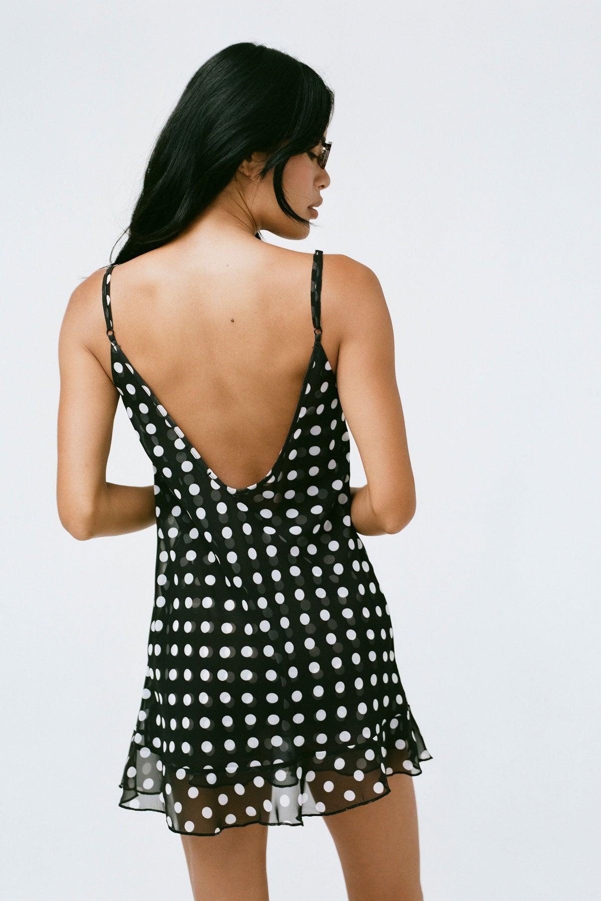 dress BLACK & WHITE DOT 2
