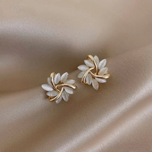 Clementine Drop Earrings Gold 1