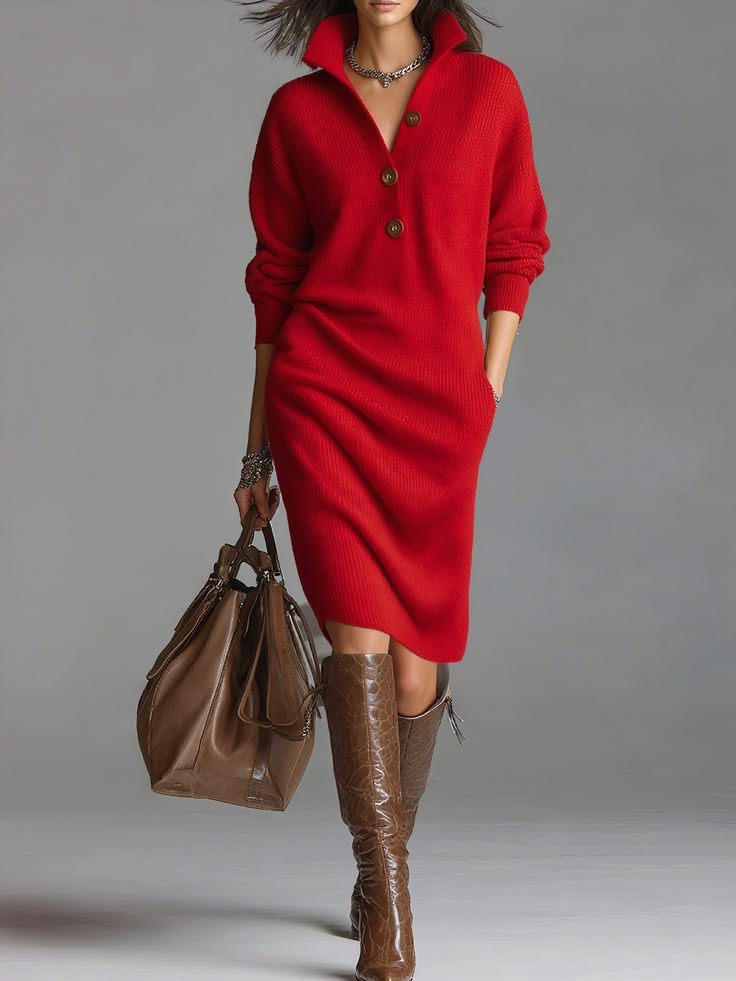 Margot Ribbed Knit Midi Dress Multi 1