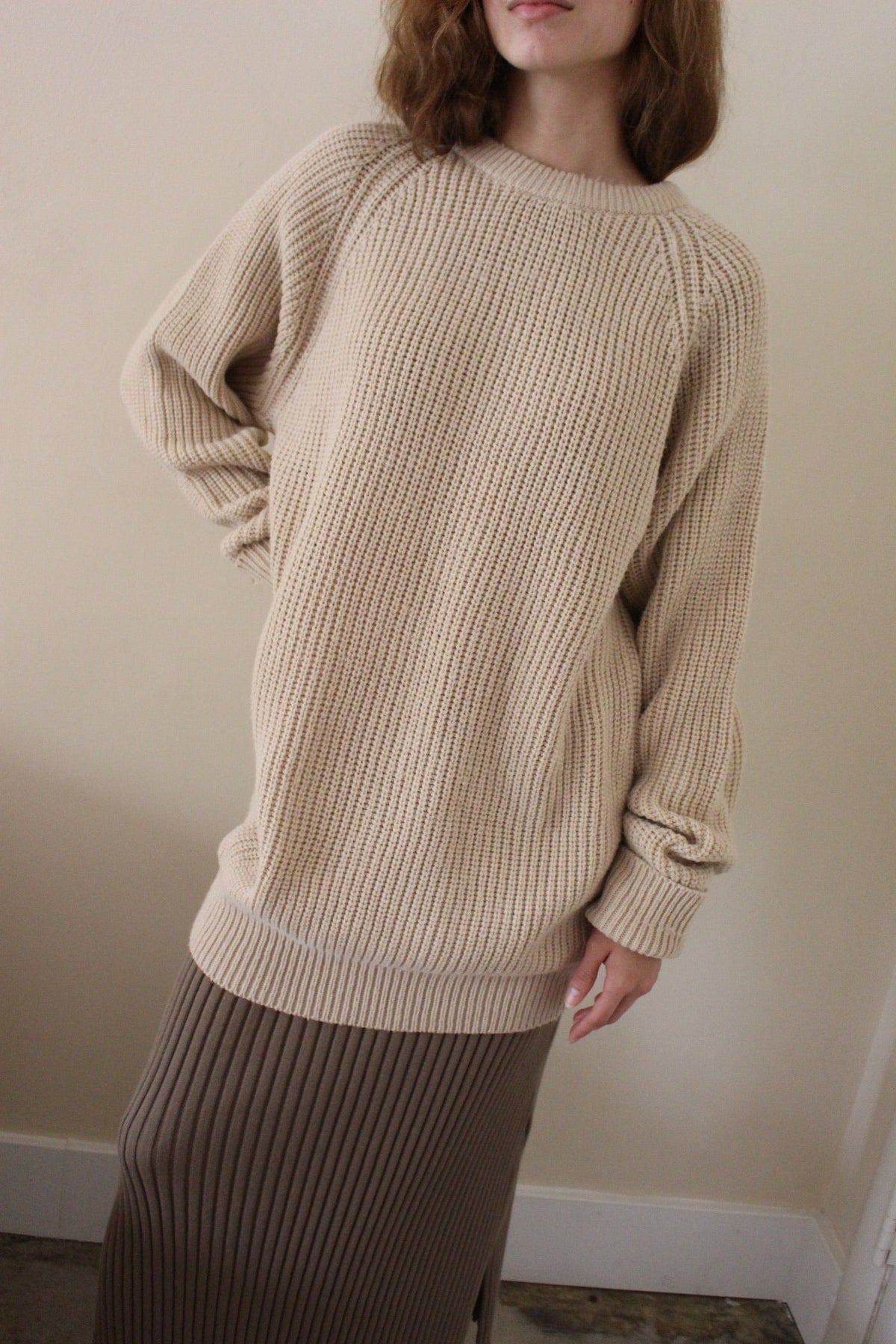 Margot Raglan Knit Sweater Multi 6