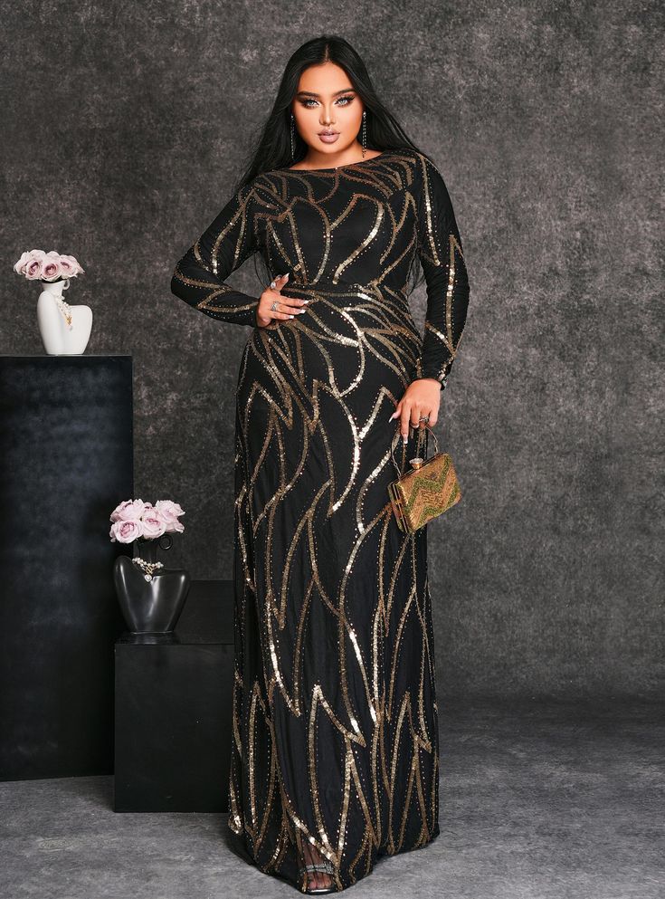 Celestine Sequin Maxi Dress Multi 1