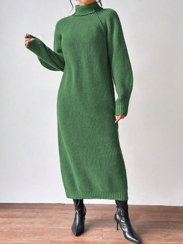 Margot Knit Maxi Dress Emerald 1
