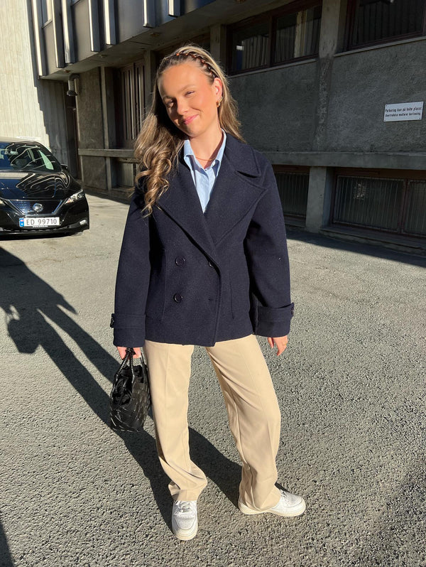 Ginalli Double-Breasted Wool Coat