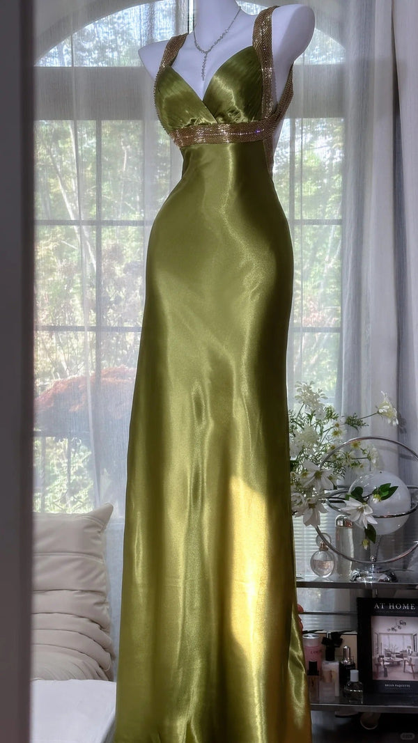 Vivienne Satin Mermaid Dress