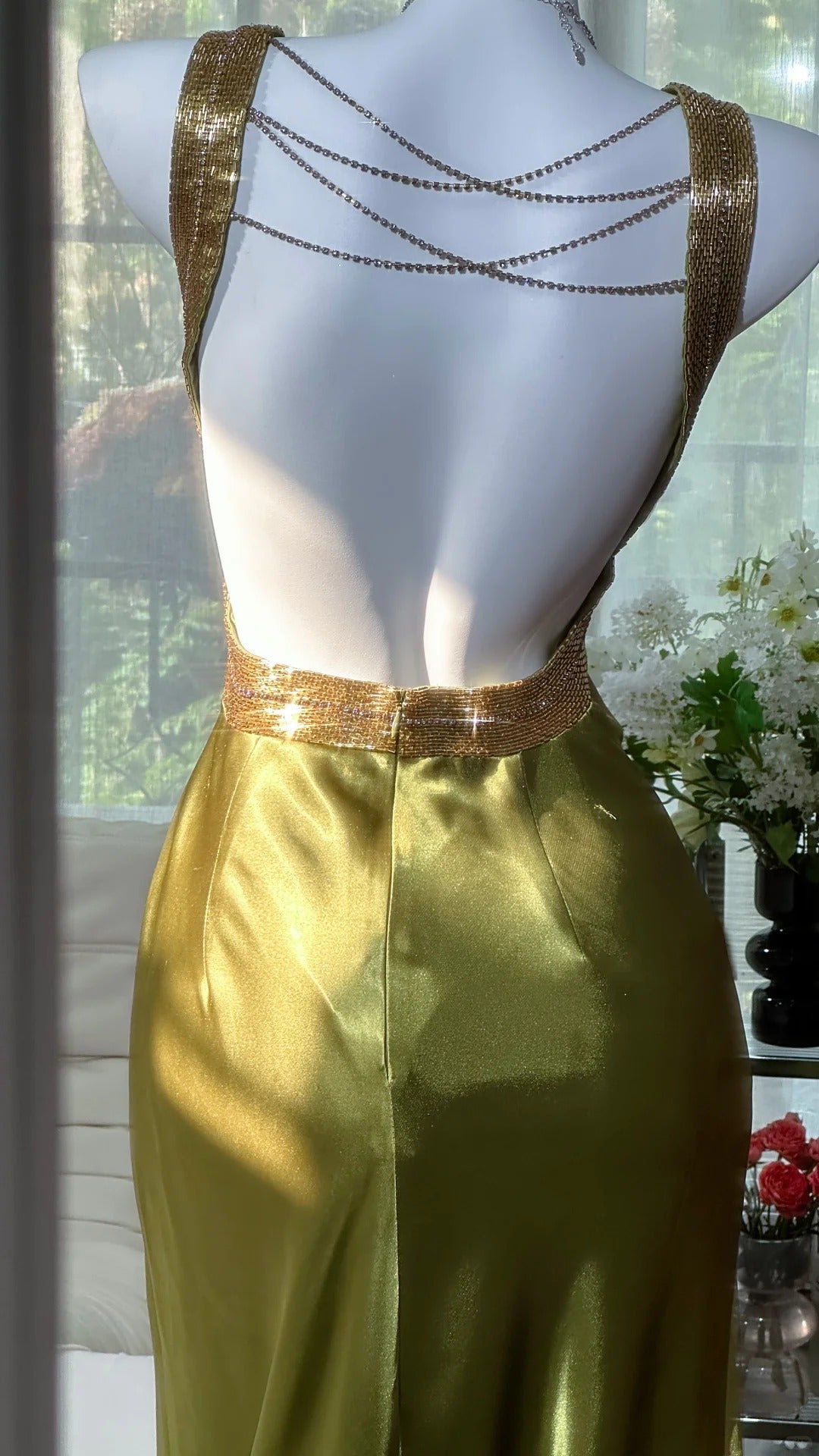 Vivienne Satin Mermaid Dress Custom Color(Add Your Color On ”Order special instructions“  ） 6