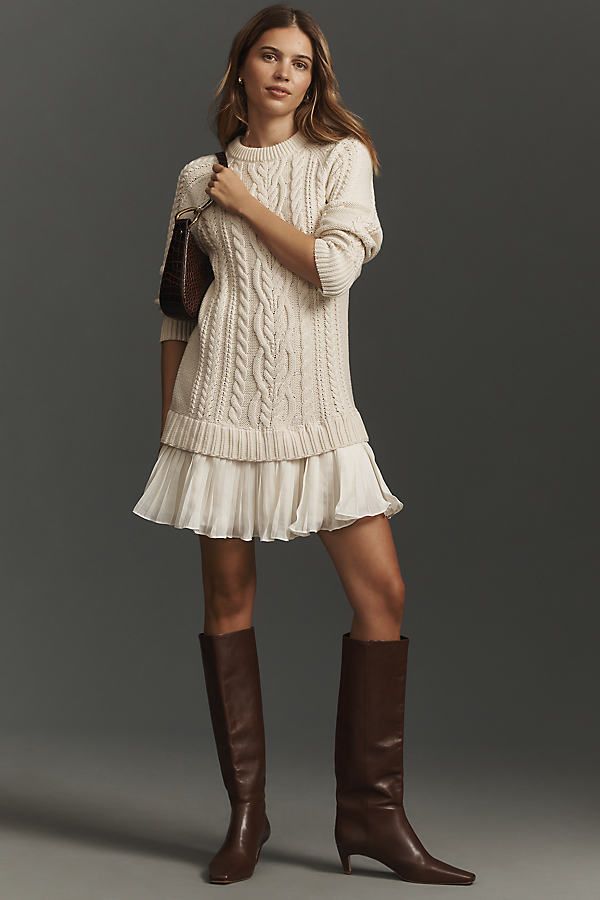 Ivy Sweater Mini Dress Multi 1