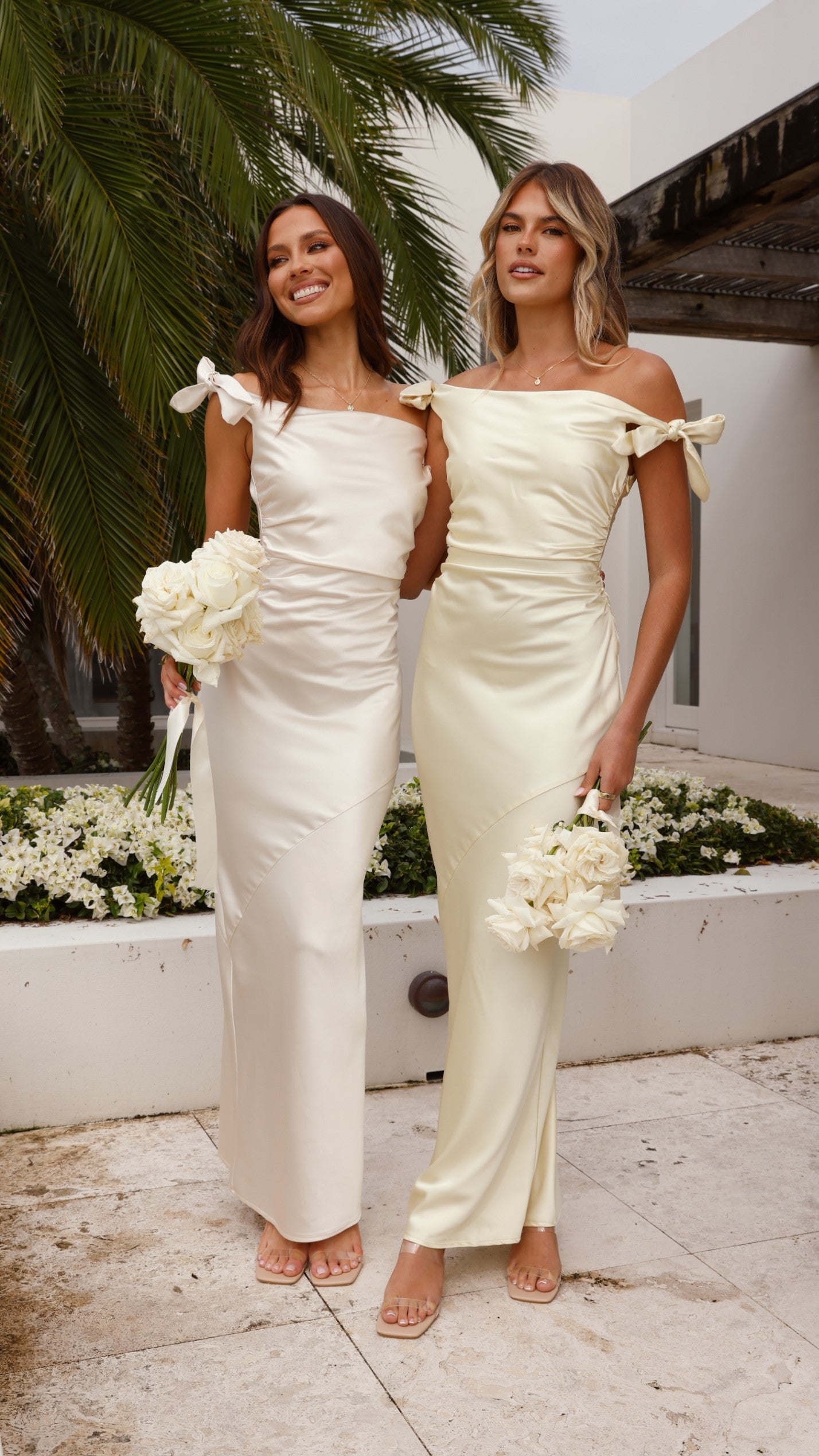 Frida Maxi Dress in Sapphire Champagne 4