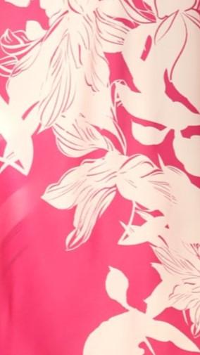 Kaethe Floral Maxi Dress Hot Pink Print 7