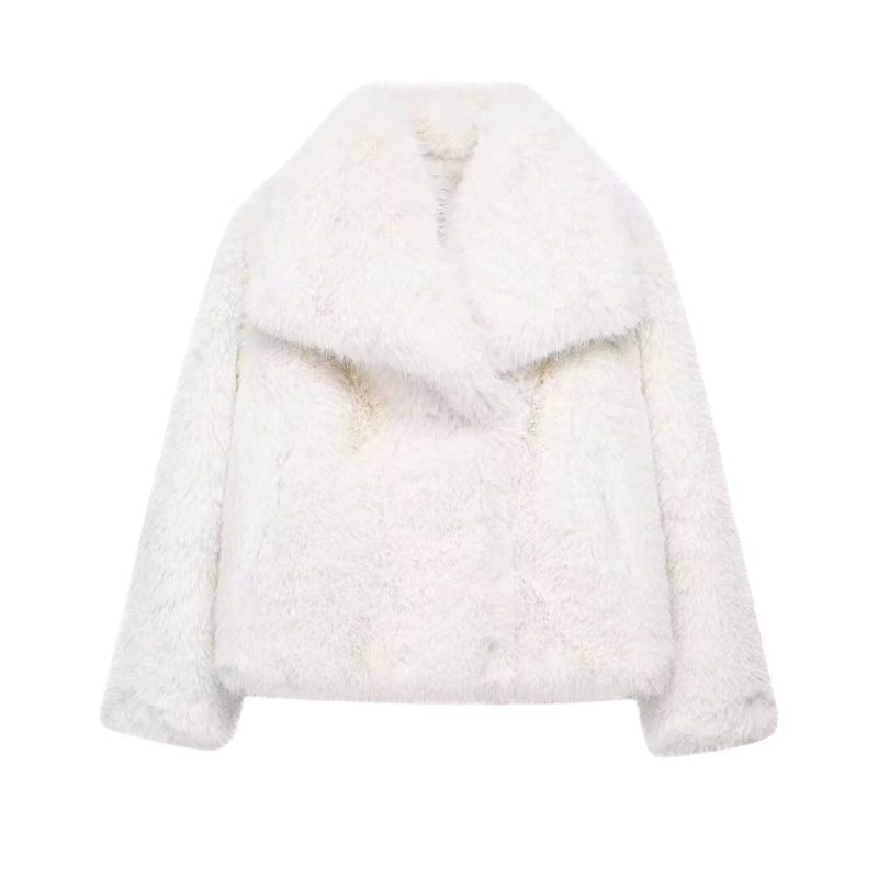 Thalia Oversized Statement Coat Black 3