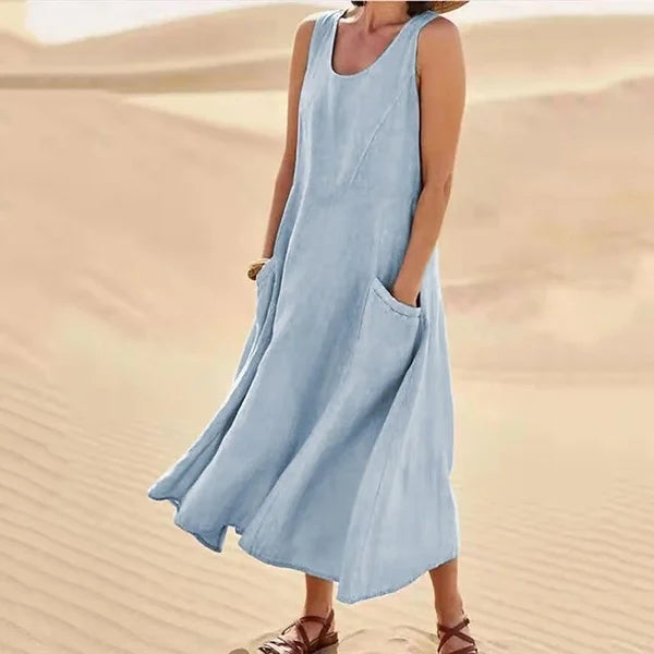 Isabelle Comfort Midi Dress Multi 19