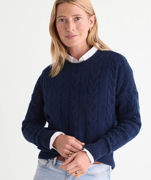 Margot Cashmere Crewneck Sweater Multi 1
