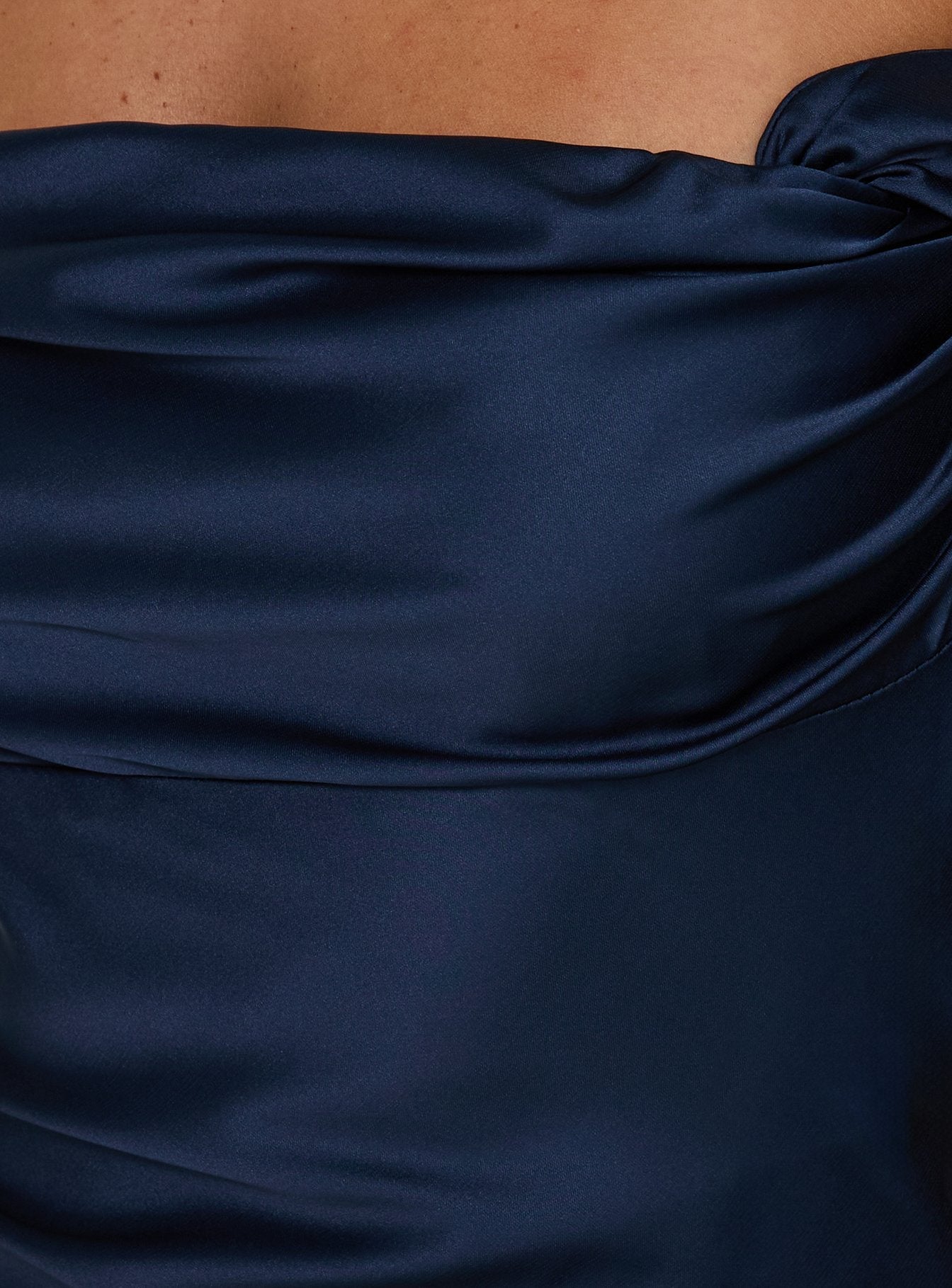 Isabelle Off-Shoulder Mini Dress in Navy Navy 6