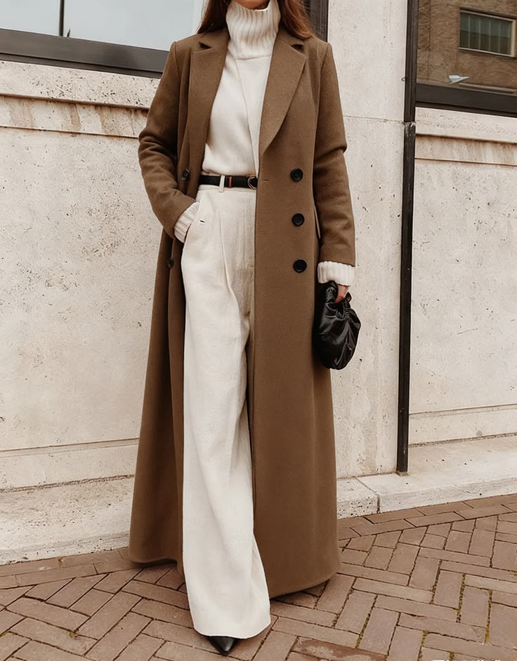 Josephine Wool Maxi Coat Multi 1