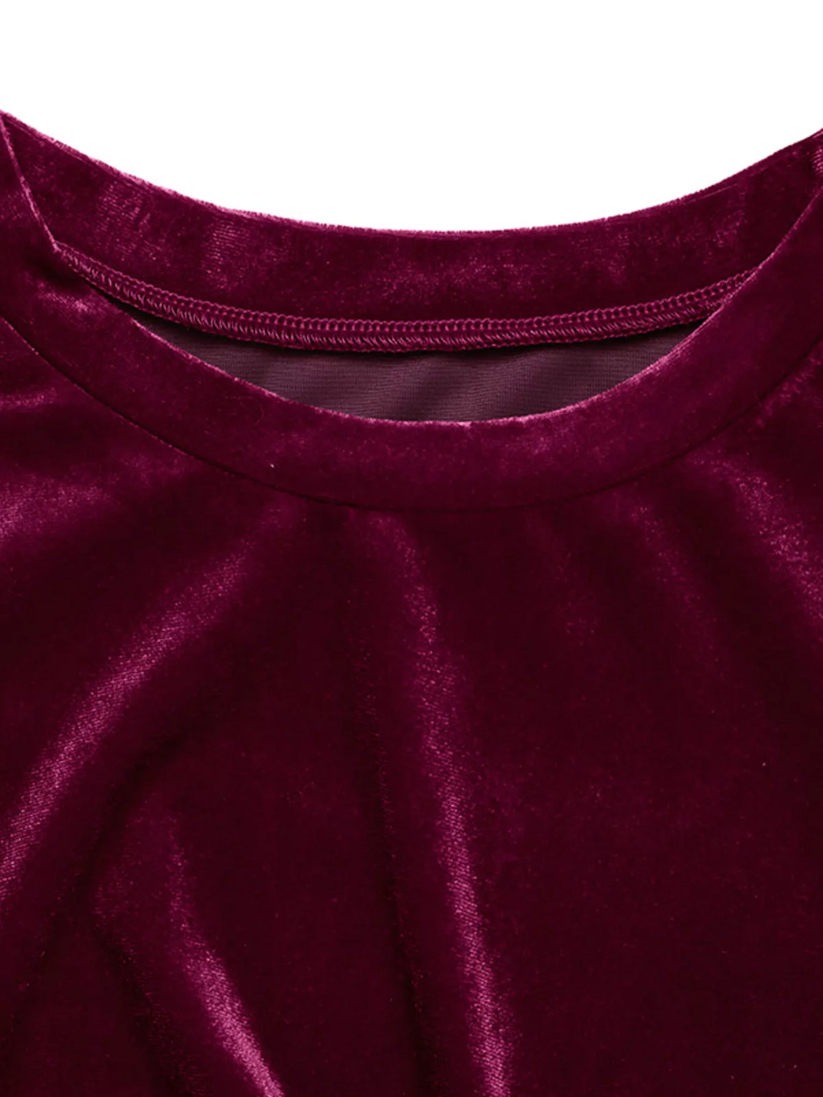 Margot Velvet Maxi Dress Burgundy 7