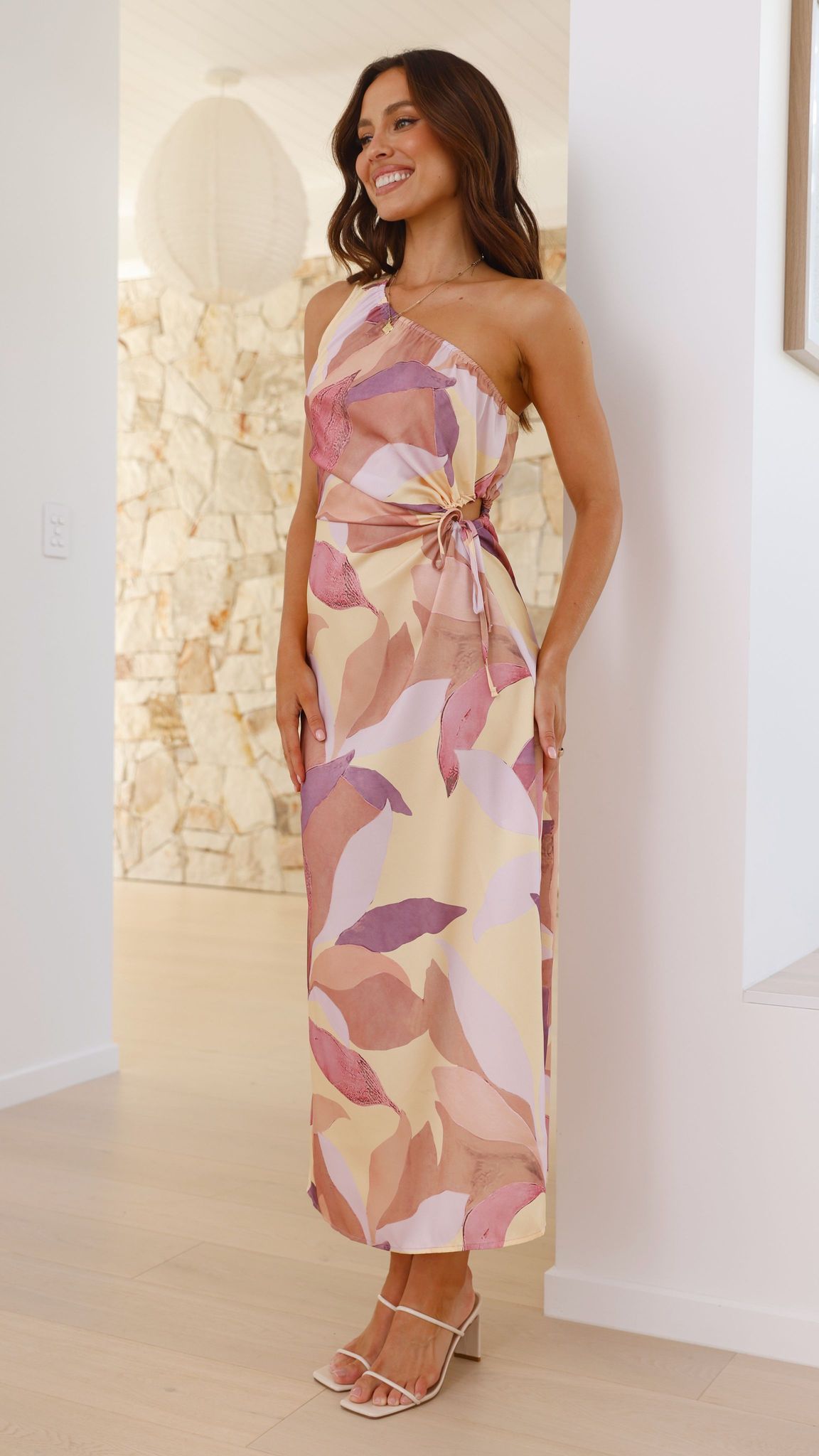 Lana Floral Maxi Dress Pink/Purple Floral 9