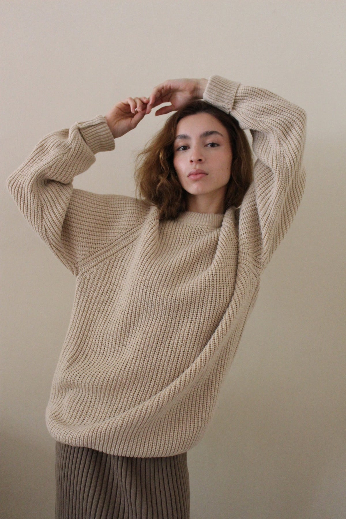 Margot Raglan Knit Sweater Multi 3