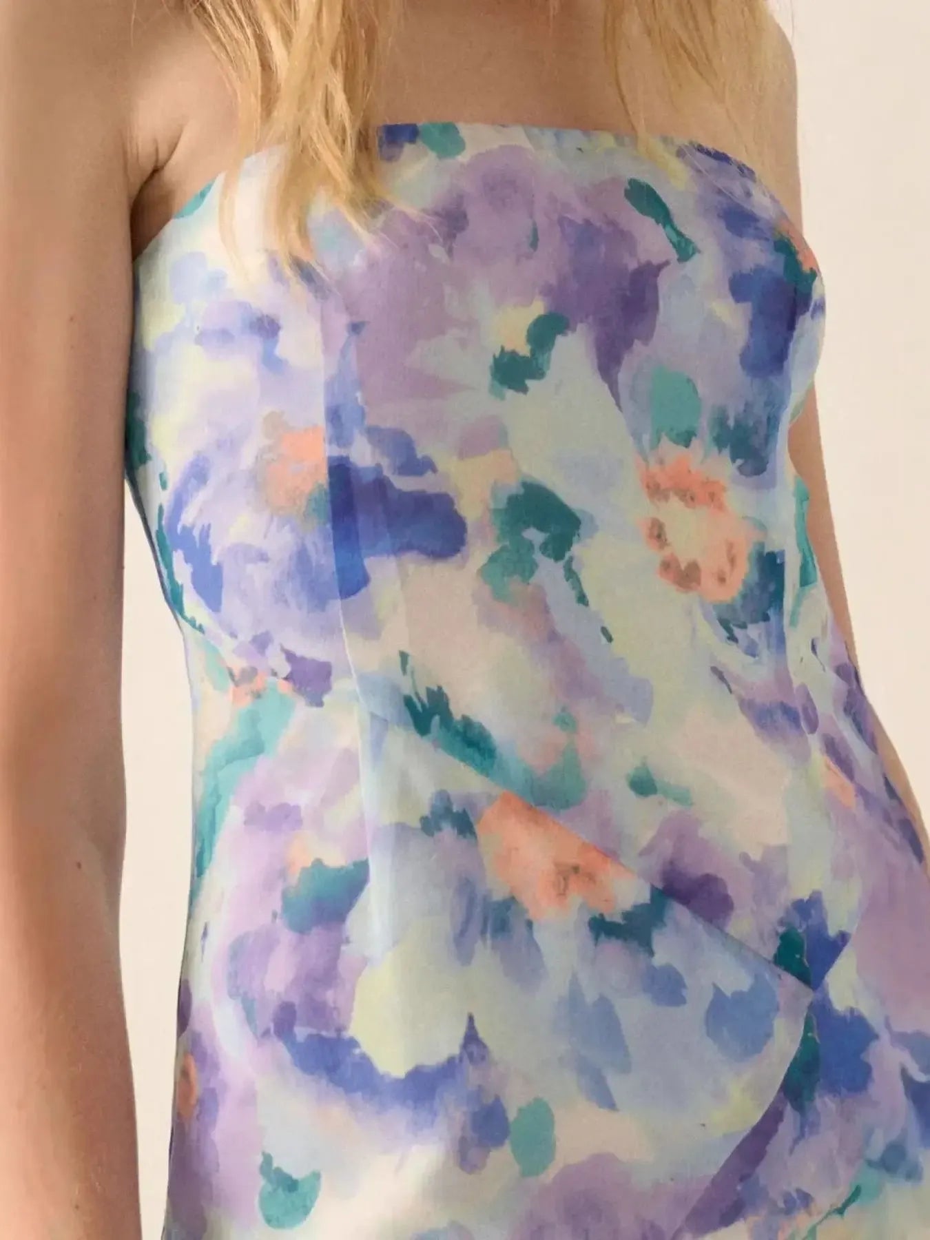 Margot Floral Maxi Dress Burnt Coral 10