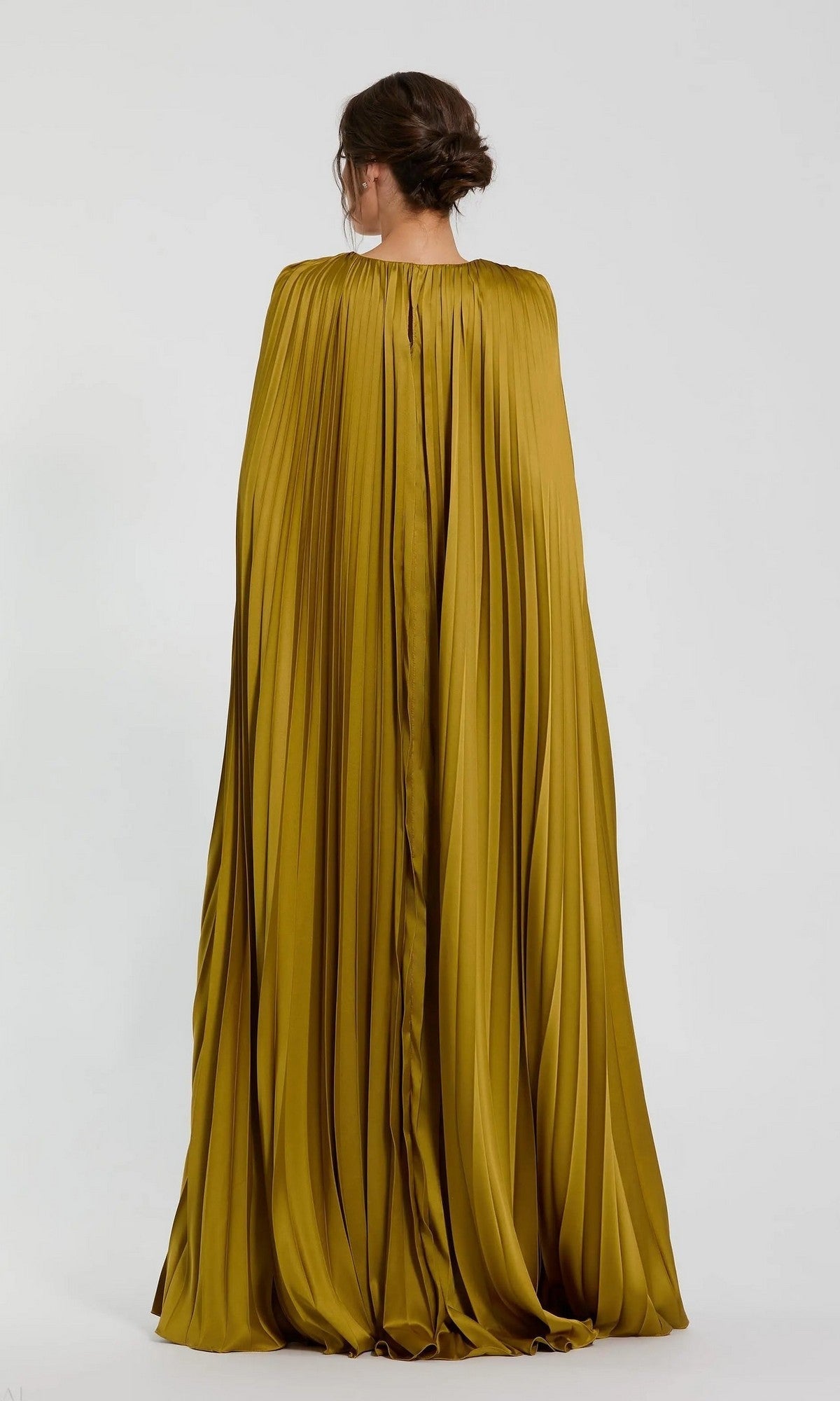 Ophelia Chartreuse Evening Gown Chartreuse 32