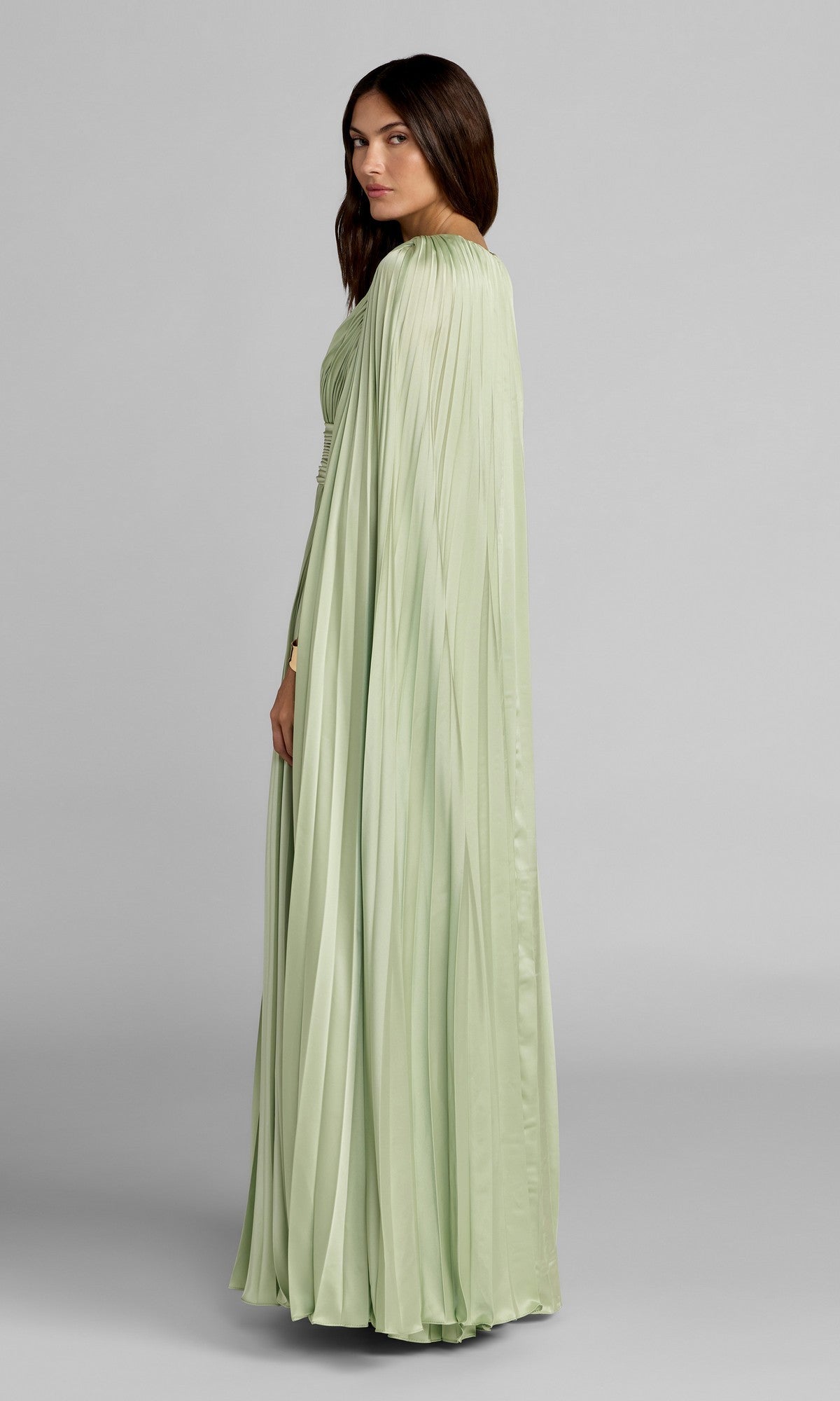 Ophelia Chartreuse Evening Gown Chartreuse 20