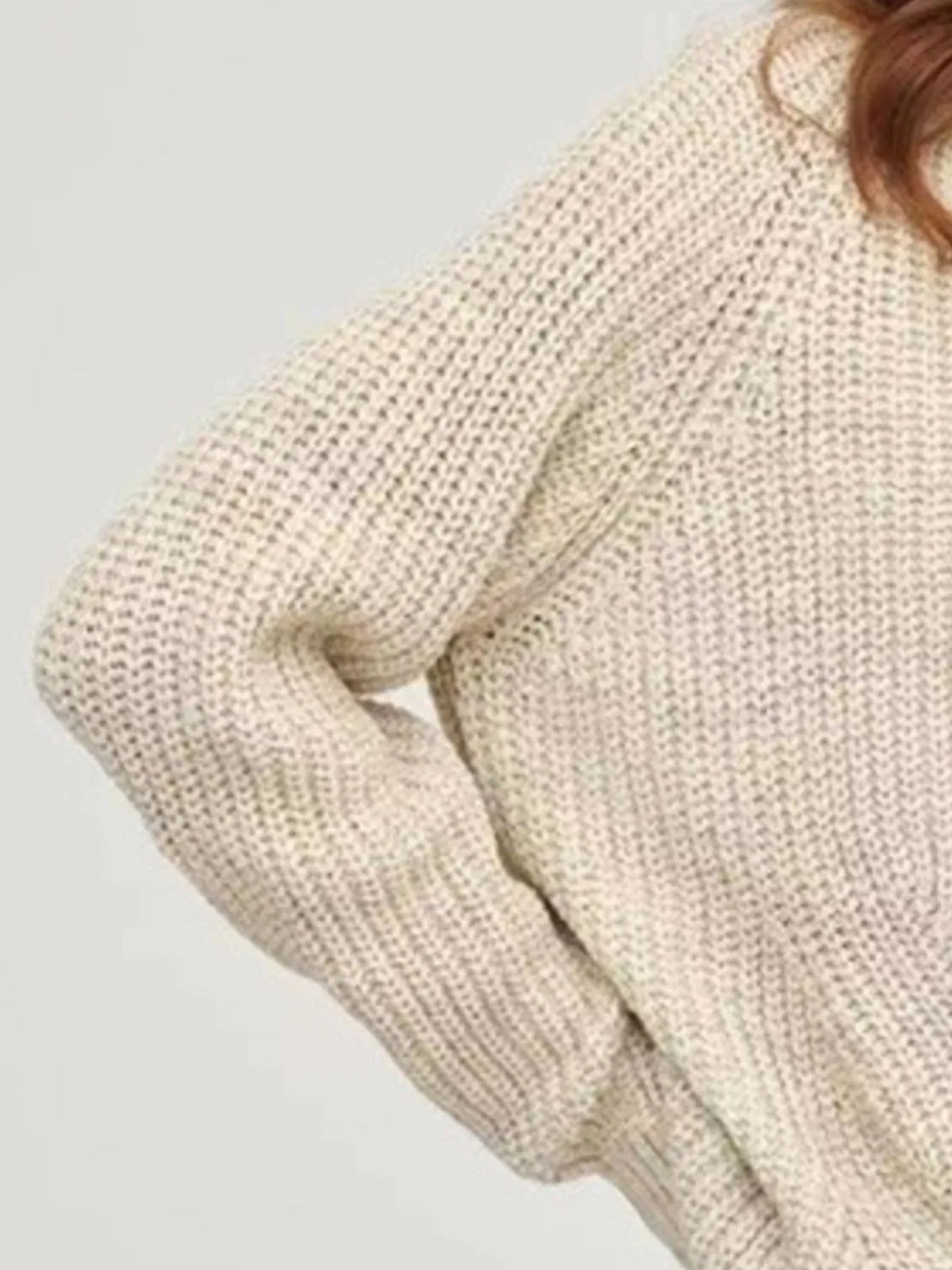 Violet Turtleneck Sweater Pink 5
