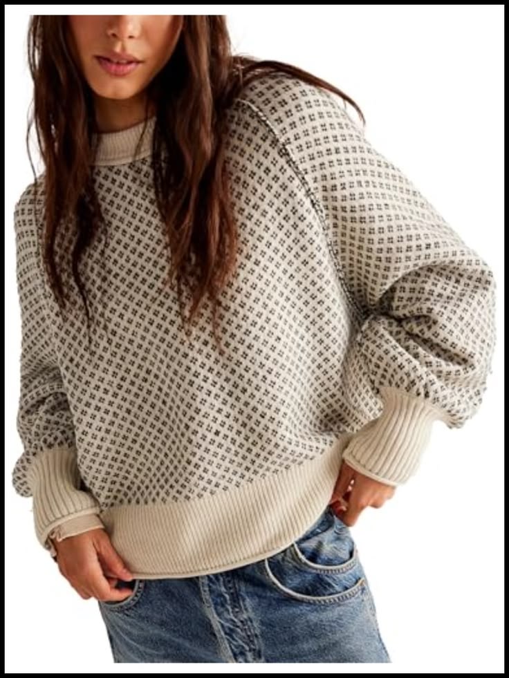 Margot Oversized Sweater Cream 1