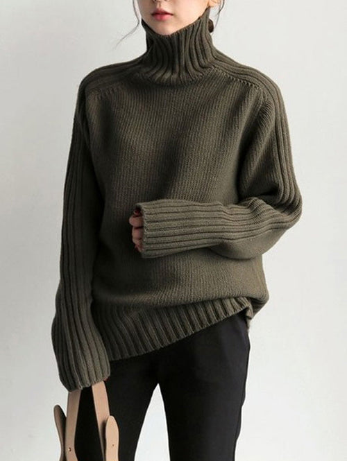 Ursula Turtleneck Sweater Dress in Deep Blue DEEP BLUE 1