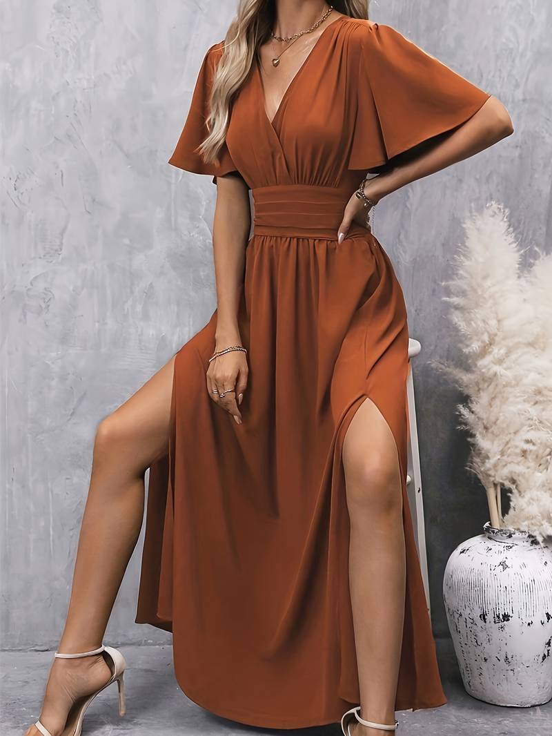 Emilia Ruched Midi Dress Multi 2