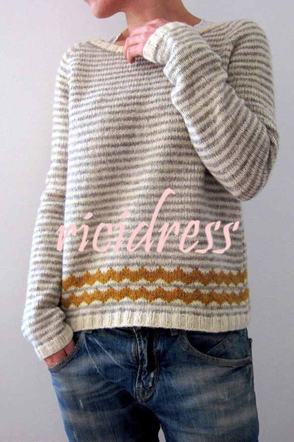 Maia Knit Sweater Multicolor 9