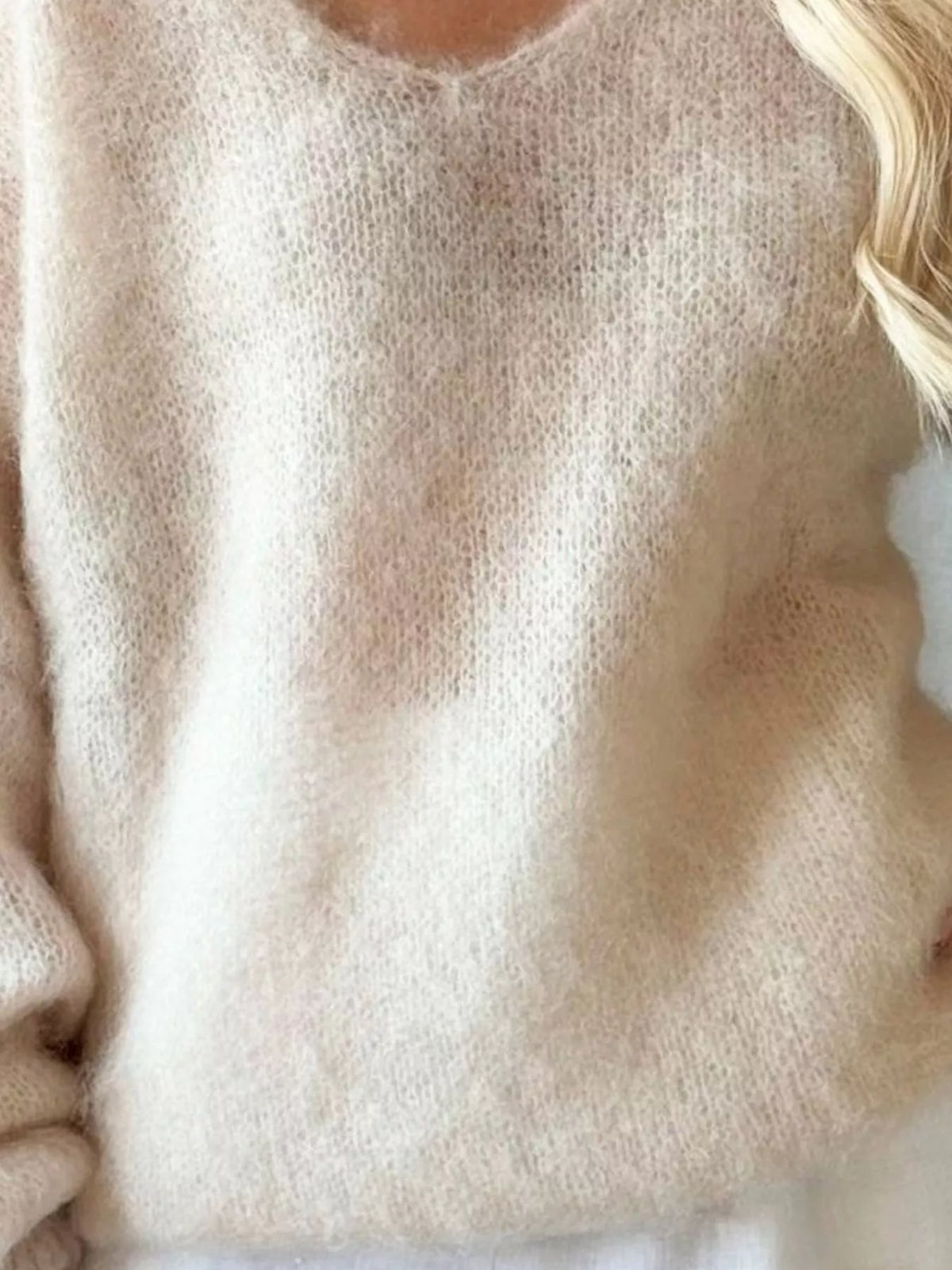 Margot Knit Sweater Dress Orange 3