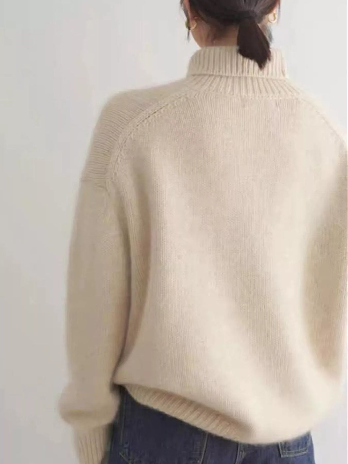 Margot Knit Sweater in Warm Cocoa Brown 6
