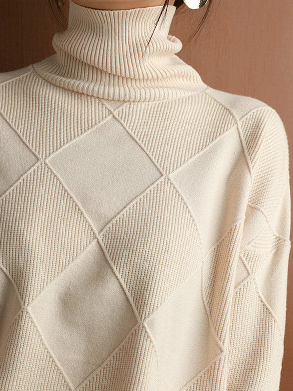 Margot Knit Sweater Top in Cream BLACK 10