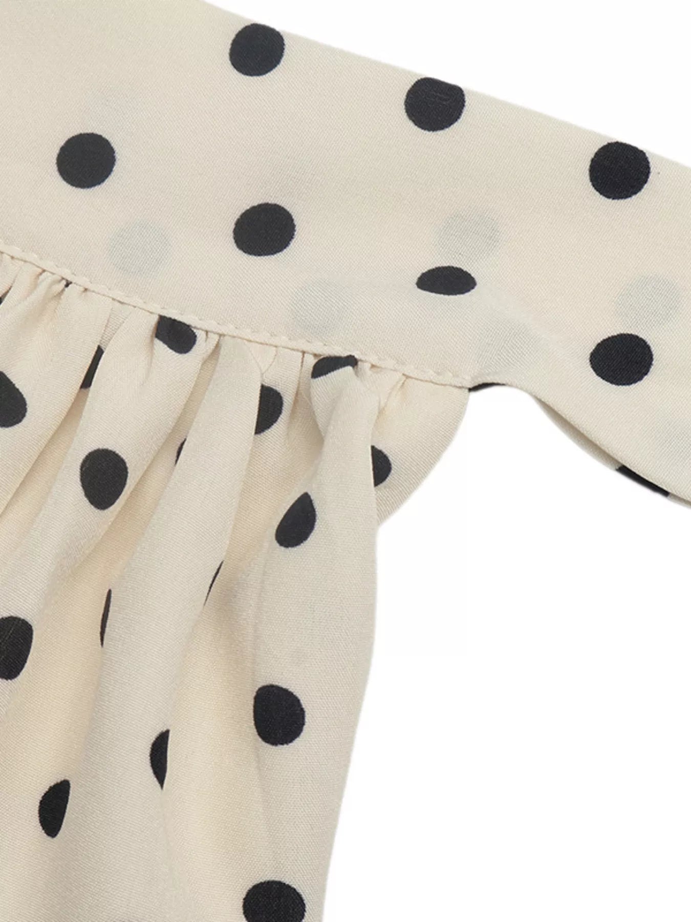Violet Polka Dot Halter Mini Dress Apricot 8