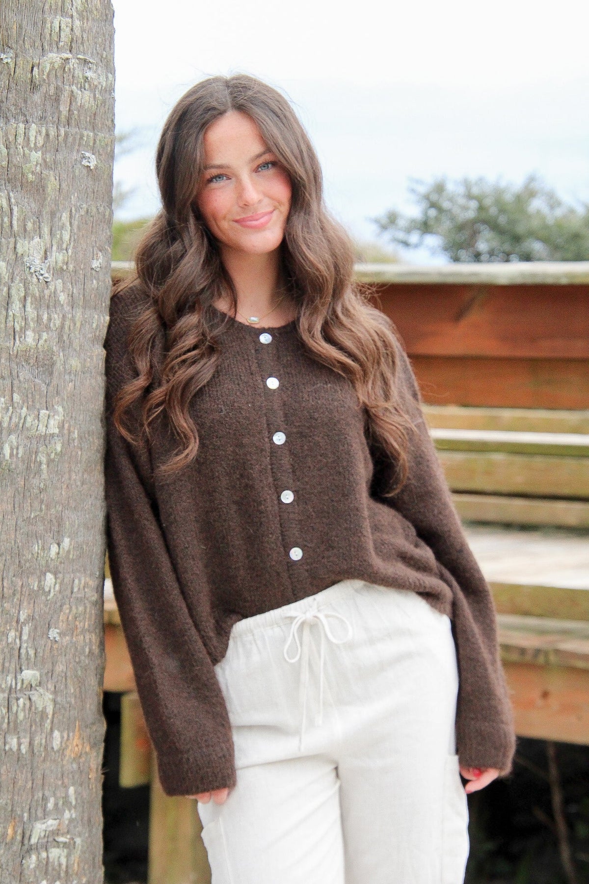 Ella Cropped Cardigan Multi 2