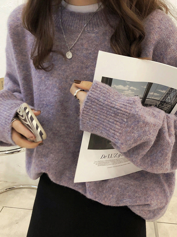 Eleanor Knit Sweater BLACK GRAY 2