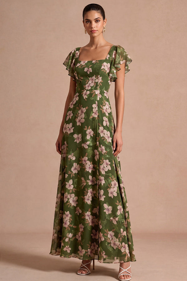 Margot Floral A-Line Dress