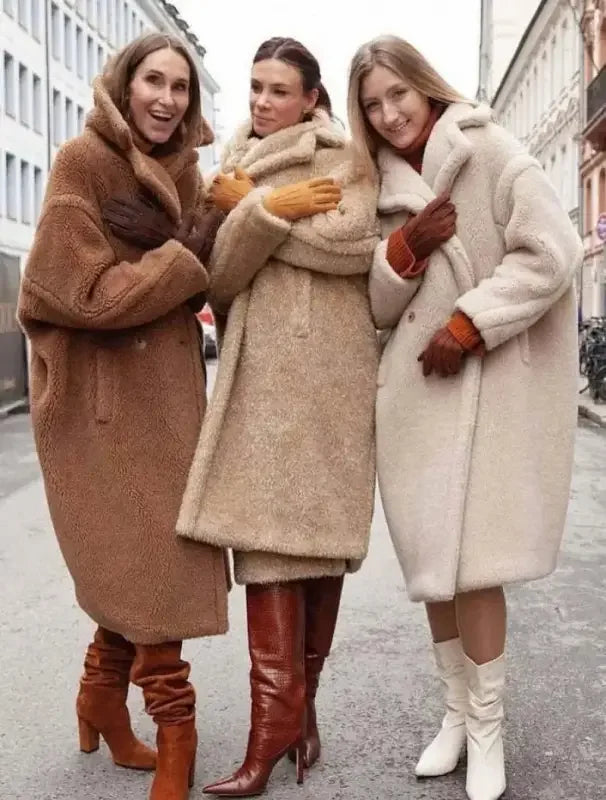 Margot Camel Wool Coat Black 9